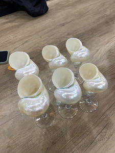 Hermosa Copa de Concha Marina de Vietnam para Mesa de Fiesta y Fines Decorativos - Product Image 2