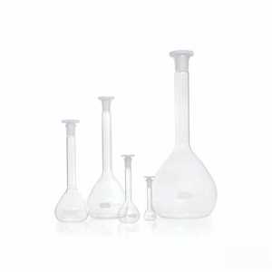 Matraz volumétrico de 5ml con tapón de vidrio intercambiable hecho de vidrio de borosilicato resistente al calor y de baja expansión - Product Image 5