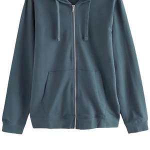 Sweat à capuche uni vert sarcelle à fermeture éclair unisexe, vêtement d'hiver, sweat à capuche en polaire doux, décontracté, confortable, style streetwear - Product Image 5