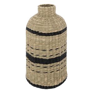 New Arrival Eco Friendly Wicker Seagrass Floor <b>Vase</b> <b>Tall</b> Shape Natural Stripe Handmade Decorative <b>Vase</b> For Wholesale Export - Product Image 1