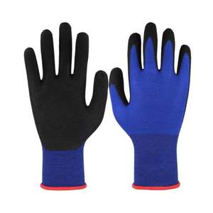 Gants de travail industriel à doigts entiers de protection des mains Gants de sécurité à assemblage mécanique durables enduits de sable flexibles - Product Image 5