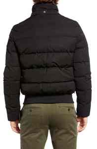 Veste matelassée personnalisée pour homme, design OEM, manteau à bulles, 100% polyester, streetwear d'hiver, vente en gros - Product Image 4