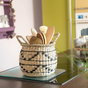 Cestas de almacenamiento, buen precio, superventas, cesta de soporte personalizada, tejida a mano, barata, venta al por mayor, fábrica de verduras de Vietnam - Product Image 2