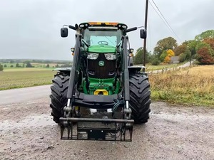 Tractor de granja Johnn Deerr 6210R usado 4x4 Mini Walker con motor diésel de 80HP 4WD Crawler Drive para agricultura - Product Image 6