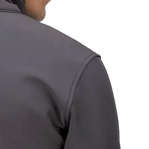 Chaquetas de Invierno con Calefacción para Hombre, Talla XL, Directamente del Fabricante, Chaquetas Softshell Transpirables de Tela de Cuero Larga con Cuello Alto, Servicio OEM - Product Image 5