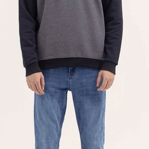 High Quality 500gsm Vintage <b>Black</b> <b>Sweatshirt</b> Crew Neck Pullover <b>Sweatshirts</b> <b>Plain</b> Dyed OEM Factory Direct Wholesale Supply - Product Image 4