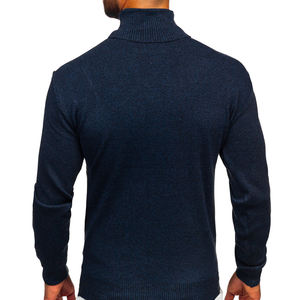 Pull homme torsadé 100% cachemire pull base tricots tendance pull homme ras du cou - Product Image 4