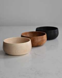 ชามไม้ที่มีความซับซ้อนและเป็นมิตรกับสิ่งแวดล้อมเทคนิคที่กำหนดเองสำหรับการให้บริการที่ทันสมัยของขนม dips สัมผัสการตกแต่ง - Product Image 4