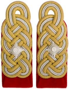 Insignias de tablero de hombro uniforme de estilo trenzado de alta calidad/charreteras-tableros de hombro de lingotes ceremoniales hechos a medida-para unisex - Product Image 3