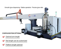 Máquina de Recubrimiento de Pegamento por Pulverización para Línea de Producción de Paneles de Aislamiento Térmico FIPG (Junta Formada en el Lugar) para Productos Médicos