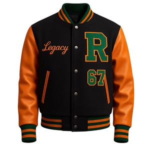 Veste de survêtement formelle unisexe personnalisée avec corps en laine, fabricant OEM ODM, fournisseur, fabrication en usine - Product Image 6