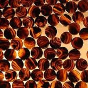 Boutons vierges en corne de buffle personnalisables, vente en gros d'accessoires de vêtement décoratifs, bouton en corne naturelle de haute qualité - Product Image 2