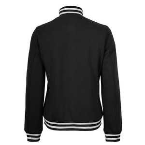 Produit d'hiver Veste universitaire coupe-vent Polyester Coton et boutons couverts Vestes universitaires respirantes pour femmes - Product Image 2