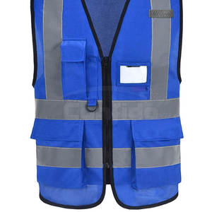 Chaleco de Seguridad de Alta Visibilidad para Hombre, Material Ligero y Transpirable, Reflectante, para Trabajadores, Mantenimiento Industrial, Tareas al Aire Libre - Product Image 6