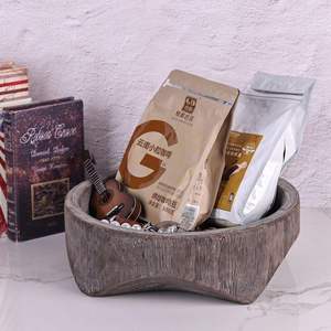 Bol de service moderne en bois d'acacia de haute qualité avec un design élégant pour les repas en famille - Product Image 2