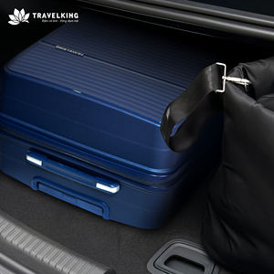 Valise à cadre en aluminium pour PC, design personnalisé, coque rigide anti-rayures, roues silencieuses, vente en gros pour femmes, voyage, OEM - Product Image 5