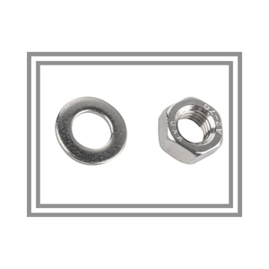 Rondelle à écrou hexagonal en acier inoxydable de haute qualité avec attaches de finition en zinc de l'usine du Vietnam OEM vente en gros - Product Image 2