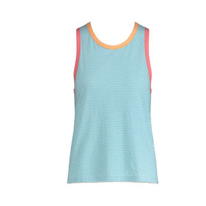 Último estilo de punto de talla grande de ajuste personalizado camiseta sin mangas musculosa para mujer 85% poliéster 15% Spandex logotipo personalizado mujeres Jogging Wear - Product Image 3