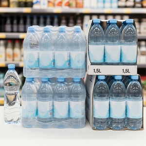 Eau en bouteille, eau potable propre et sûre, fraîche et pure, en bouteille, idéale pour le bureau, les entreprises, les restaurants, les magasins, l'approvisionnement quotidien, ultra promotion - Product Image 1