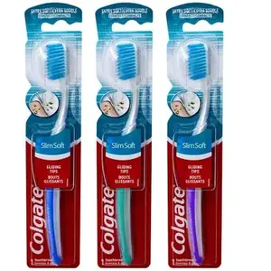 Cepillo de dientes Colgate Slim Soft al por mayor / Cerdas ultra suaves para ventas al por mayor a precio reducido - Product Image 1