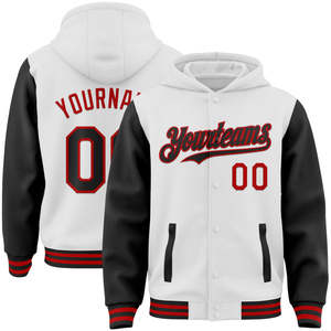 Uniforme de baseball avec broderie et logo personnalisé, sweats à capuche de sport Letterman unisexe, veste universitaire pour hommes - Product Image 5