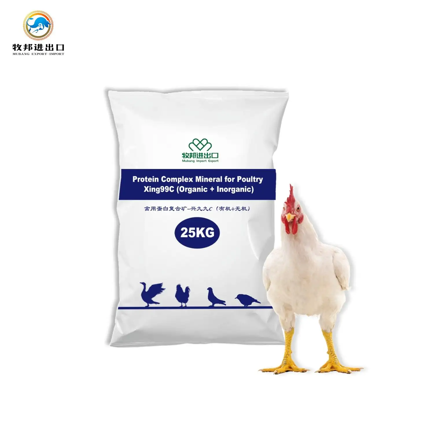 Feed grade alta qualidade Proteína Mineral Complexo para PoultryXing99C (Orgânico + Inorgânico)