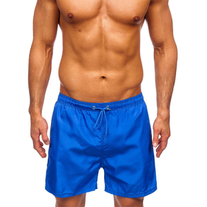 Shorts de course pour hommes de haute qualité en gros avec logo personnalisé, shorts de bain à rayures pour hommes, doublure en mesh, maillots de bain - Product Image 1
