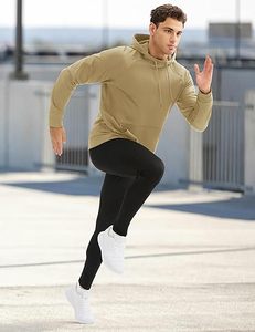 Sweats à capuche doublés Sherpa et sweatshirts en polyester/coton pour hommes - Product Image 4
