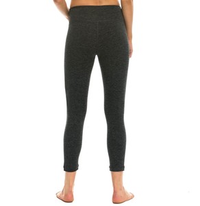 Leggings de gymnastique pour femmes pleine longueur directe d'usine 100% coton tissu respirant grande taille fabriqué au Pakistan pour les filles - Product Image 3