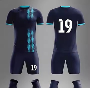 Uniformes de Fútbol Americano Personalizados de Primera Calidad con Mangas Cortas, Tallas Grandes, Transpirables, Tela 100% Poliéster, Logotipo Personalizado - Product Image 4