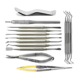 ชุดผ่าตัดช่องปากสแตนเลสสตีลพื้นฐานสำหรับขั้นตอนทางทันตกรรมปริทันต์เครื่องมือผ่าตัดน้ำหนักเบาได้รับการรับรอง CE ISO - Product Image 1