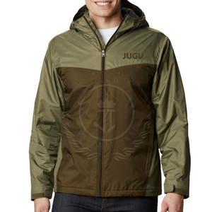 เสื้อแจ็คเก็ตกันลมสำหรับผู้ชายขายดีออนไลน์ ฤดูหนาว กันน้ำ เป็นมิตรกับสิ่งแวดล้อม ระบายอากาศได้ดี ผลิตจากไนลอน/โพลีเอสเตอร์ บริการ OEM ราคาถูก - Product Image 1