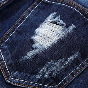 Pantalon en denim d'extérieur à séchage rapide de qualité supérieure Pantalon en denim respirant en coton pour hommes à vendre - Product Image 5