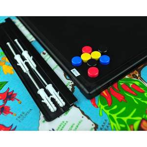 Tableau noir mural magnétique 48x36 avec mémo et tableau noir pratique en PE - Product Image 4