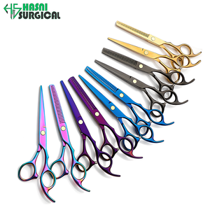 Instruments chirurgicaux à prix de gros, ensemble de ciseaux de coiffure pour la coupe et l'effilage des cheveux - Product Image 1
