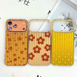 เคสลายทางสีสันสดใสสำหรับรุ่นล่าสุดของ iPhone และ Android Series, ผิวมันเงา, กันกระแทก, ผลิตจำนวนมากแบบ OEM - Product Image 1