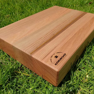 Meilleure planche à découper rectangulaire en bois MS Handicraft avec poignée 12mm d'épaisseur Durable et durable Passe au lave-vaisselle - Product Image 1