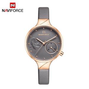 NAVIFORCE 5001 <span class=keywords><strong>orologi</strong></span> in oro rosa per donna moda elegante orologio da polso da donna impermeabile orologio da ragazza Relogios Feminino - Product Image 6