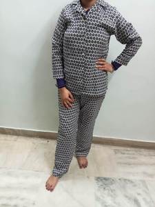 Conjunto de pijama de algodón indio hecho a mano para mujer, ropa de salón con estampado de bloque térmico de verano, Conjunto de pijama personalizado para damas de honor, boda - Product Image 3