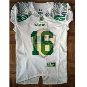 ขายส่งเย็บปักถักร้อยเสื้อฟุตบอลอเมริกันกีฬาสวมใส่ชุดฟุตบอลแห้งเร็วคุณภาพดีที่สุดระบายอากาศระเหิดชุด - Product Image 1