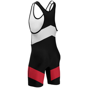 Maillots de lutte classiques pour femmes, 100% polyester, légers, respirants, imprimés par transfert thermique, pour équipe de lutte professionnelle - Product Image 2