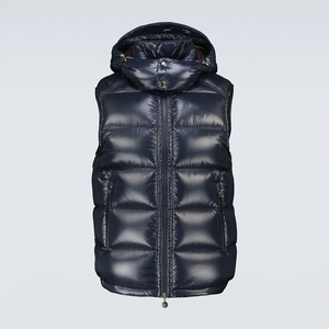 Gilet léger personnalisé veste sans manches à bulles chaudes compressible grande taille hiver hommes gilet bouffant en duvet de canard pour hommes - Product Image 2