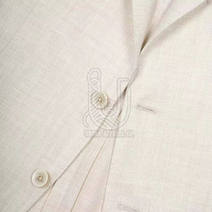 Blazer de Negocios Personalizable de Alta Calidad para Hombre, Corte Entallado, Cuello en V, Algodón, Talla Personalizada, Ropa Formal Transpirable, OEM - Product Image 3
