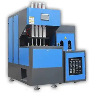 2 Cavities Semi Automatic PET Plastic Bottle Making Blowing Machine Price Fully Automatic Plastic Bottle Machine