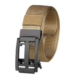 Tactical <b>Belt</b> <b>Men</b> Nylon <b>Webbing</b> Adjustable Heavy Duty <b>Belt</b> with Strong Buckle for Outdoor Activities - Product Image 6