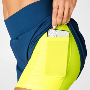 Shorts Deportivos de Yoga para Mujer, de la Mejor Calidad, Sólidos, Elásticos, Transpirables, de Poliéster y Elastano, 2026 - Product Image 3