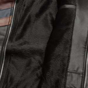 Veste d'extérieur décontractée pour homme en cuir véritable, design luxueux, chaude pour l'hiver, respirante, haute qualité, options personnalisables - Product Image 4