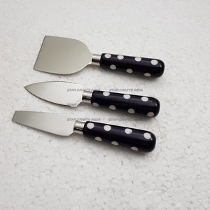 Meilleur Design Prêt à Expédier Usine Nouvel Ensemble de Fourchettes à Fromage Ensemble de 3 Pièces en Acier Inoxydable Haut de Gamme Couverts Fourchette Couteau - Product Image 2