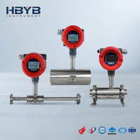 Medidor de Flujo de Turbina Inteligente de Inserción de Acero Inoxidable OEM Personalizado de Larga Duración para Aceite y Agua Líquida, IP65/IP67/IP68, 24VDC, DN200