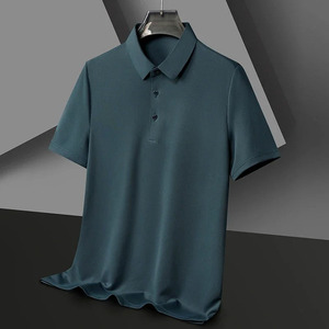 Nuevo POLO de manga corta para hombre, color sólido, transpirable y cómodo, patrón superior, marca One Apex - Product Image 4